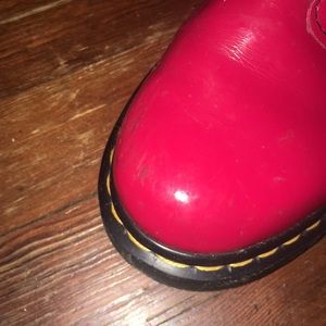 Dr. Martens Shoes - Red Patent Leather Docs Dr. Martens Shoes - Red Patent Leather Docs